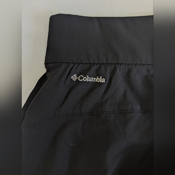 Columbia Omni-Shield Ankle Skinny Stretchy Pants Womens S/P Black Mid Rise - Picture 9 of 11